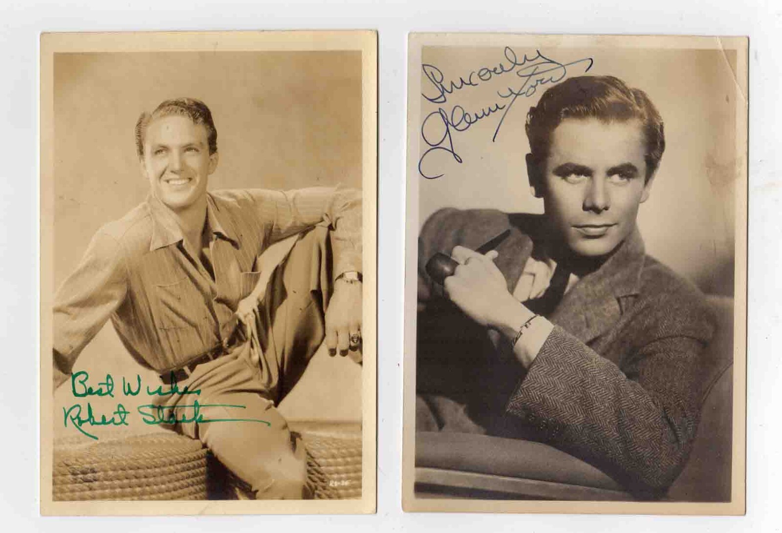 SIGNED PHOTOS, G. FORD, R. STACK, S. WINTERS, M. RAYE,  M. JONES, N. COLEMAN LOT Без бренда