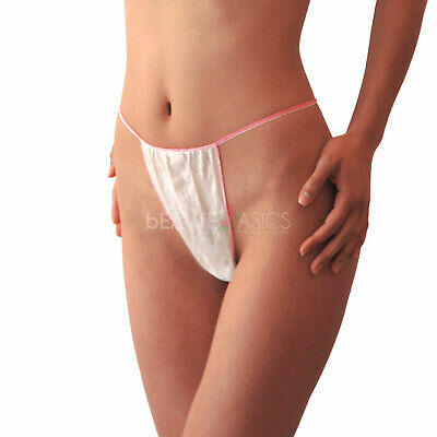 60 Pcs Disposable Bikini Thong Panties Underwear with Cotton Gusset (DP101x5) Palmbay Limited DP101x5 - фотография #3
