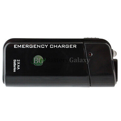 USB Emergency Portable 2AA Battery Charger for Apple iPhone 6 6S 7 7S 4.7" 5.5" Fenzer Does Not Apply