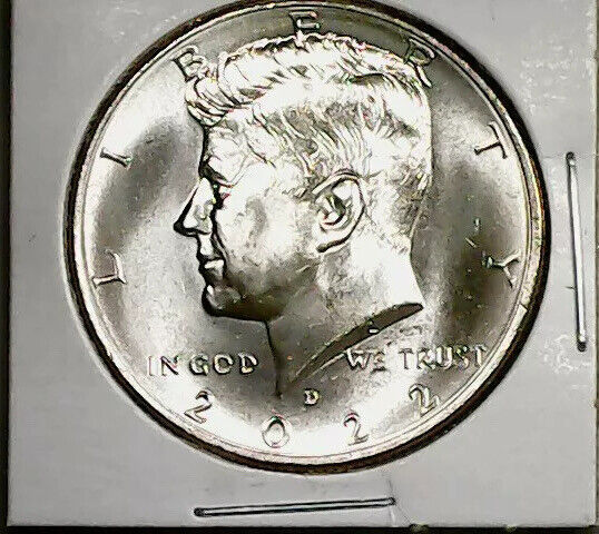 2022 P D Kennedy Half Dollar BU NIFC 2 coin set  Без бренда - фотография #10