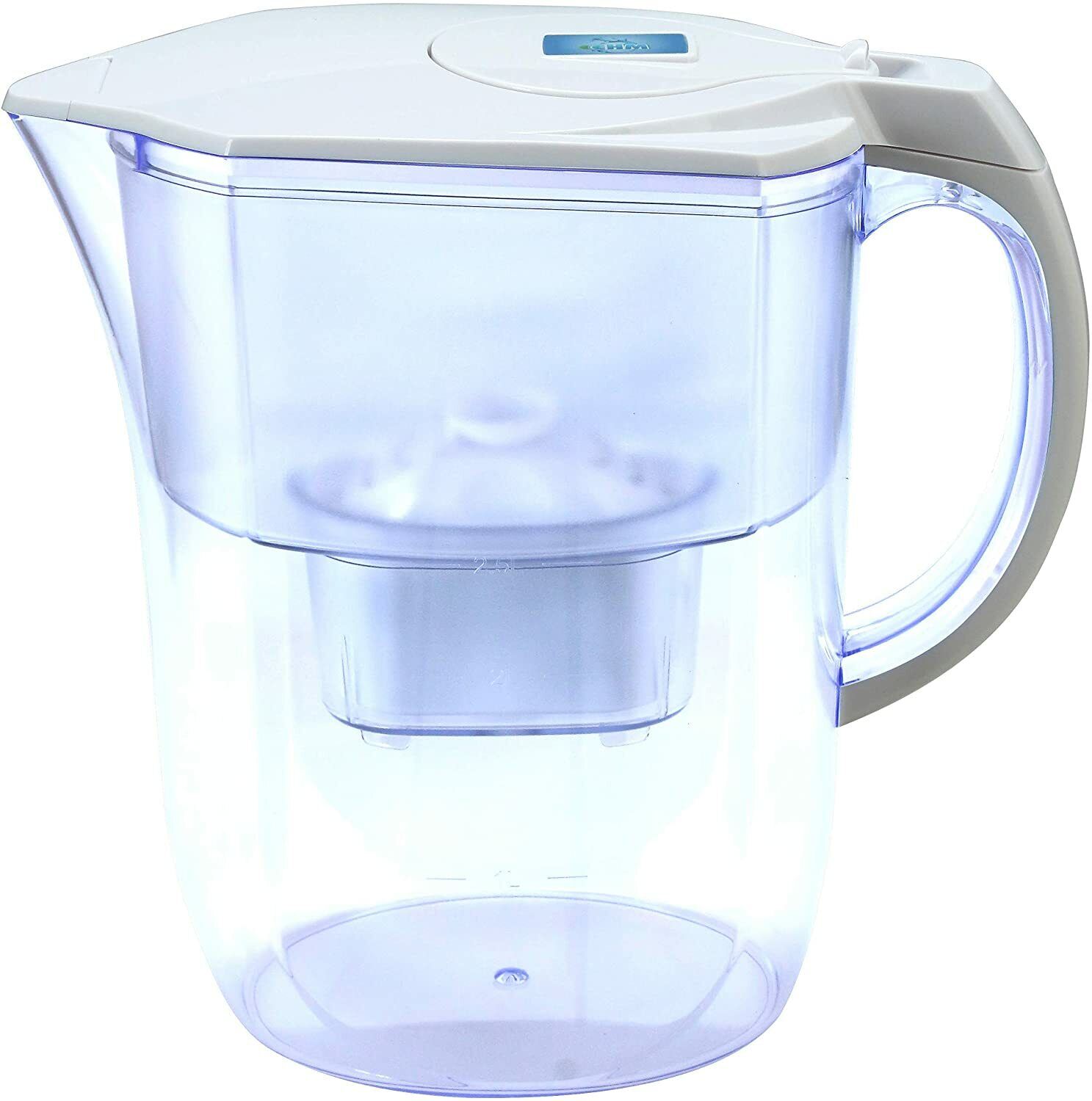 EHM Ultra Premium Alkaline Water Pitcher- 3.8L, Activated Carbon Filter Raise pH Filter EHM Ultra
