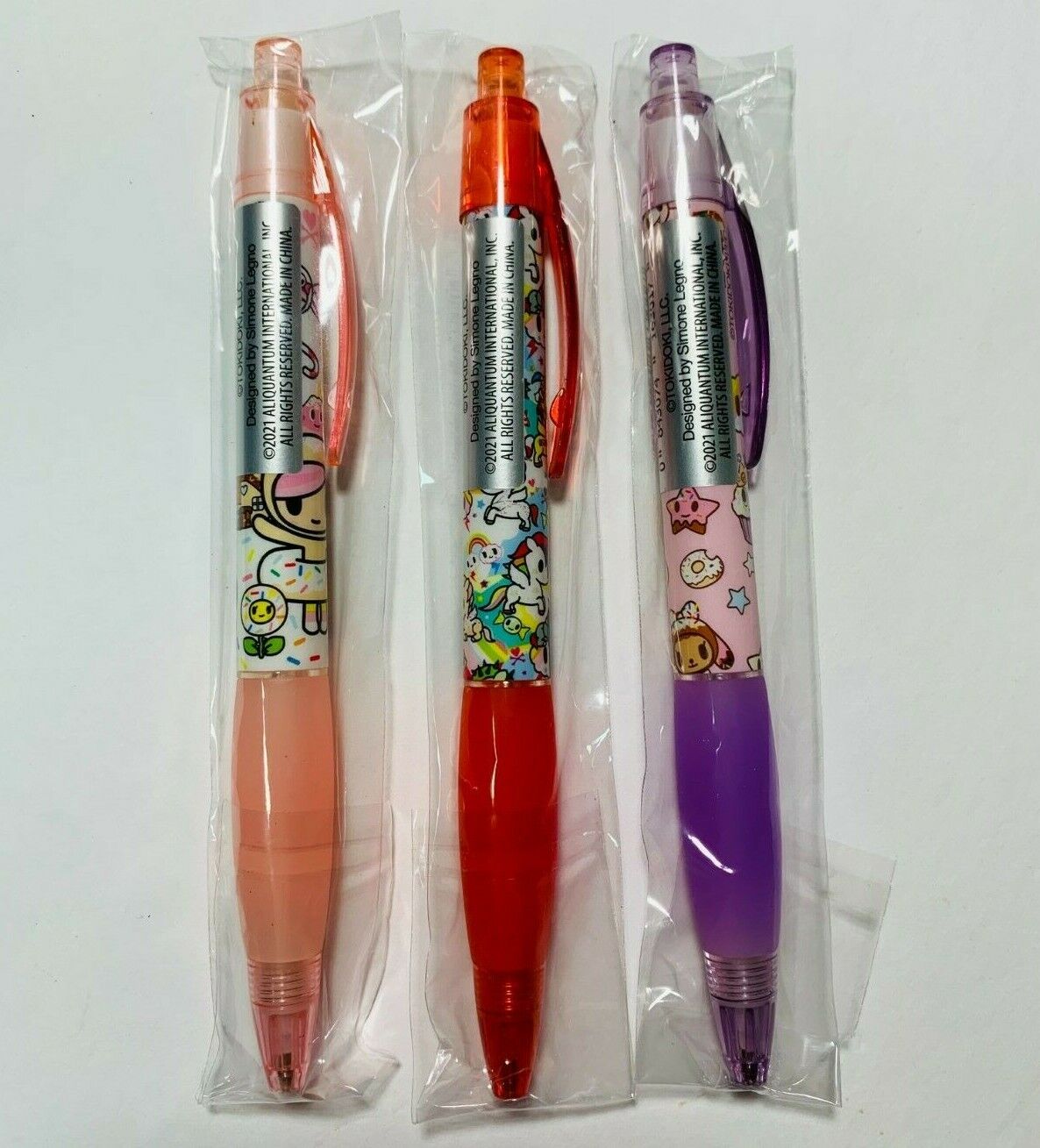 Daiso TOKIDOKI Mechanical Pencils 0.5mm (Set of 3) Stationery - New *US Seller* Tokidoki x Daiso - фотография #2