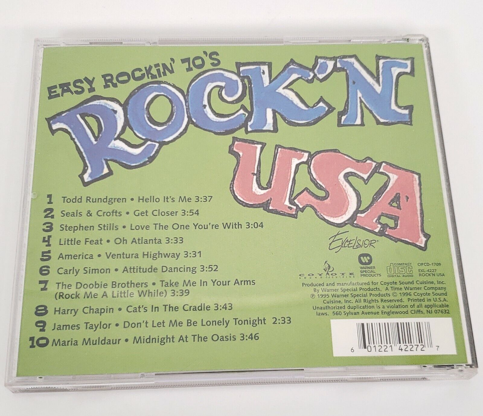 Rock N USA 3 CD Set Lot Mellow 70s Easy Rockin 1970s Rockin' Ladies of the 80s Без бренда - фотография #5