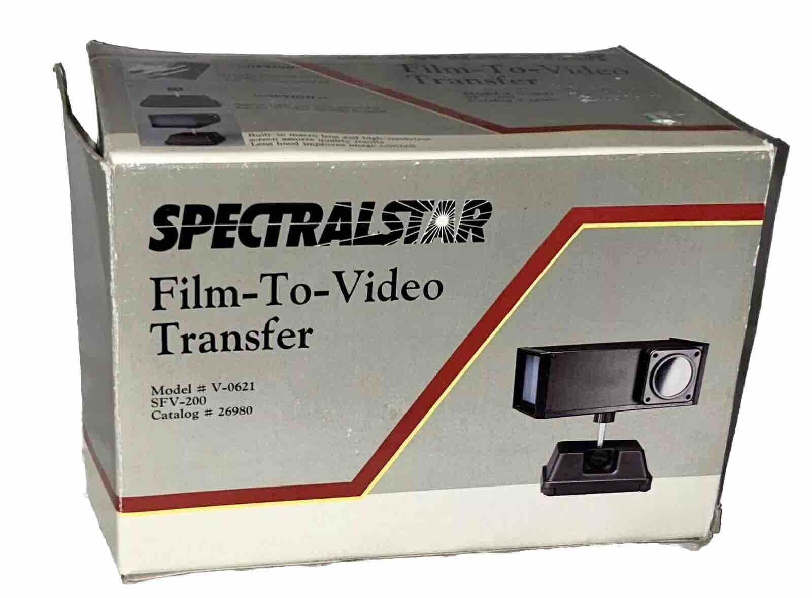 SPECTRALSTAR Film To Video Transfer Model # V-0621 SFV-200 Vintage Spectralstar SFV-200