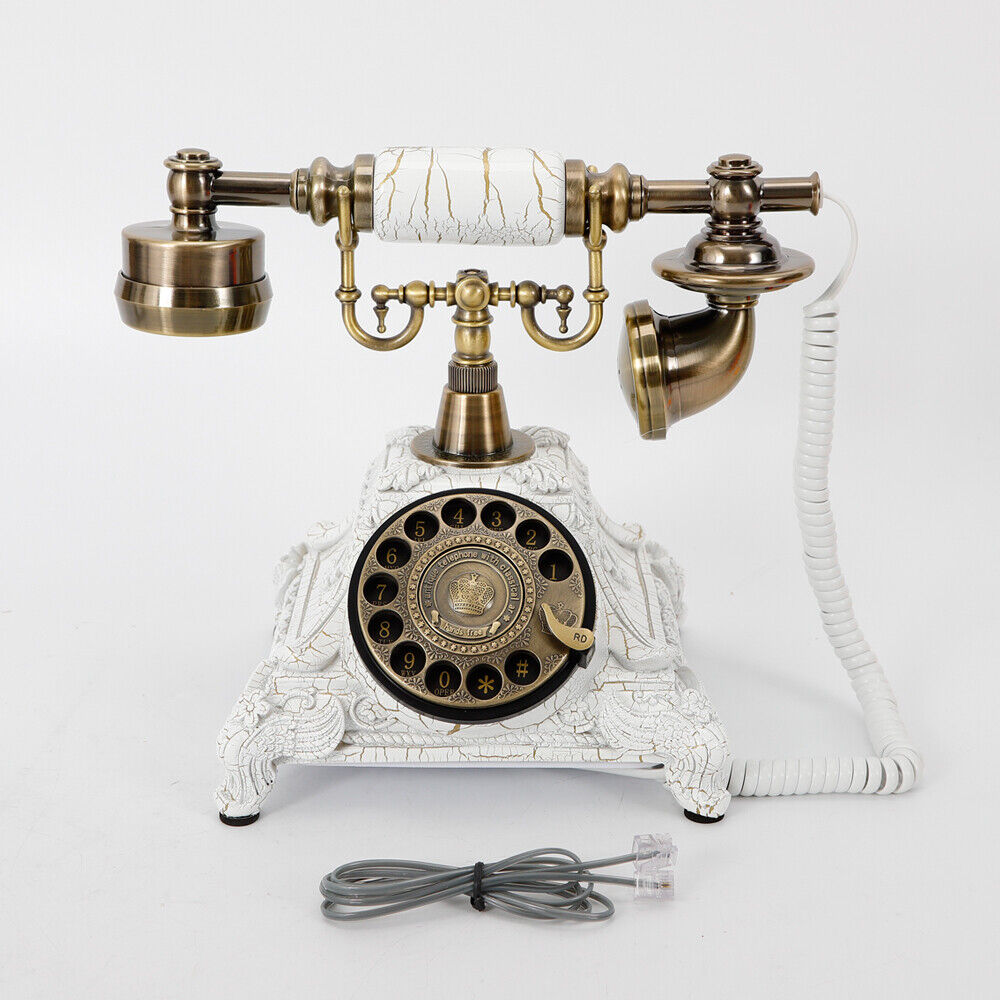 Vintage Retro Corded Telephone Home Office Desk Landline Phone Equipment New Unbranded Does not apply - фотография #5