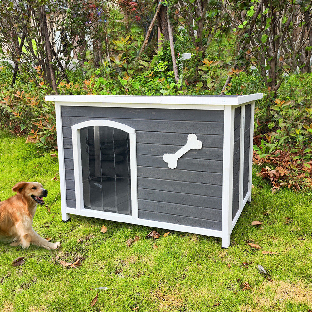 Dog House Indoor & Outdoor Wooden Waterproof Windproof Foldable Dog Cage Outdoor - фотография #7