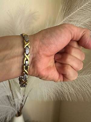 Swirl Magnetic Bracelet Women Restore Balance Energy Power Joy Christmas Gift Qi Unbranded - фотография #3