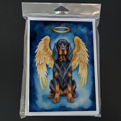 Gordon Setter My Angel Greeting Cards and Envelopes Pack of 8 DAC7011GCA7P Без бренда - фотография #3
