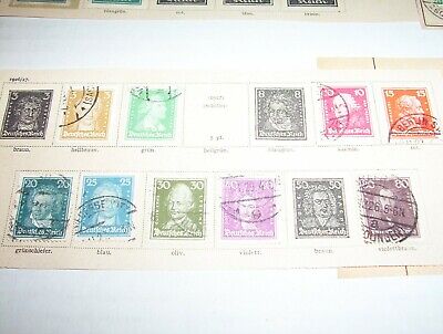 45+ Antique 1923 - 28 **GERMANY** Stamps  Без бренда - фотография #2
