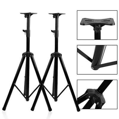 Pair of Pro Tripod DJ PA Speaker Stand 132lb Load Adjustable Height Stands MCH Does Not Apply