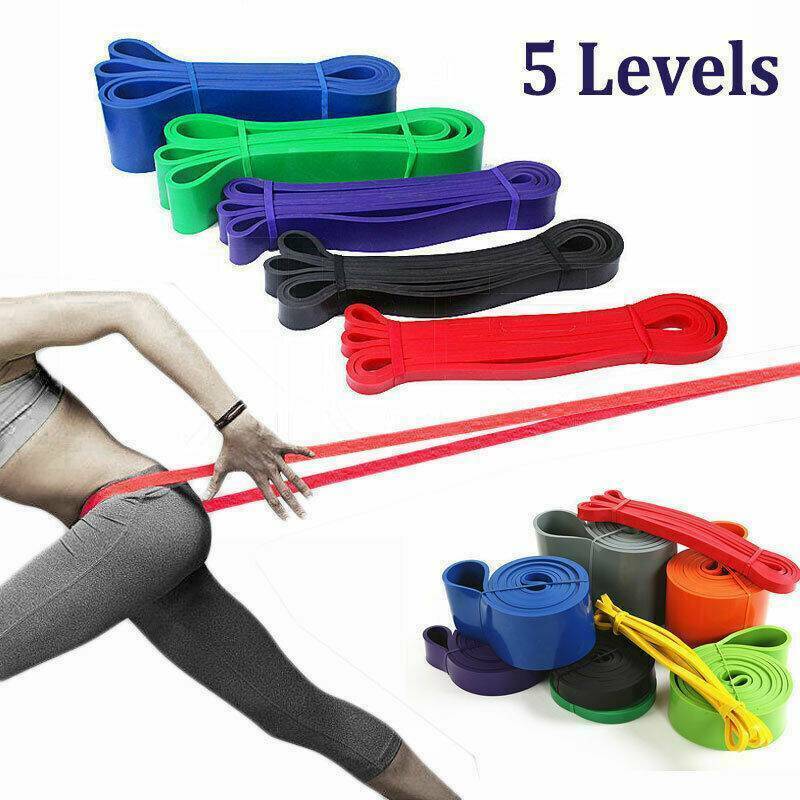 Resistance Band Set Heavy Duty Assisted Pull Up Bands Fitness Exercise Loop Tube Unbranded Does not apply