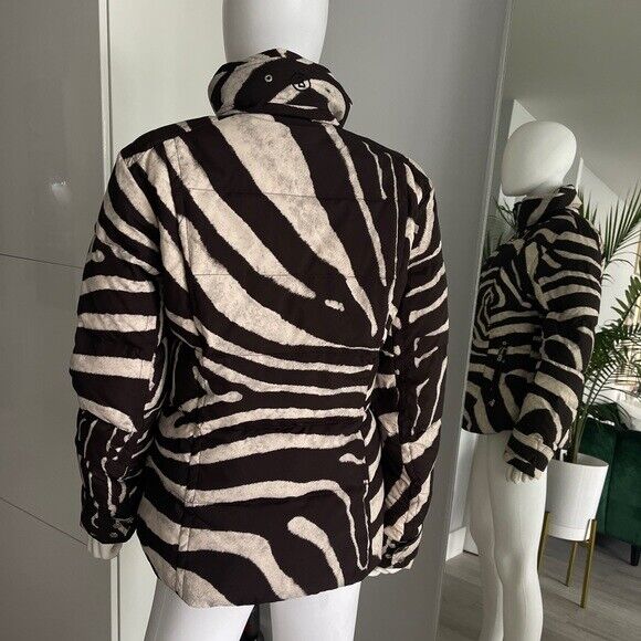 Bogner Ski jacket zebra print excellent condition US 8 Bogner - фотография #9