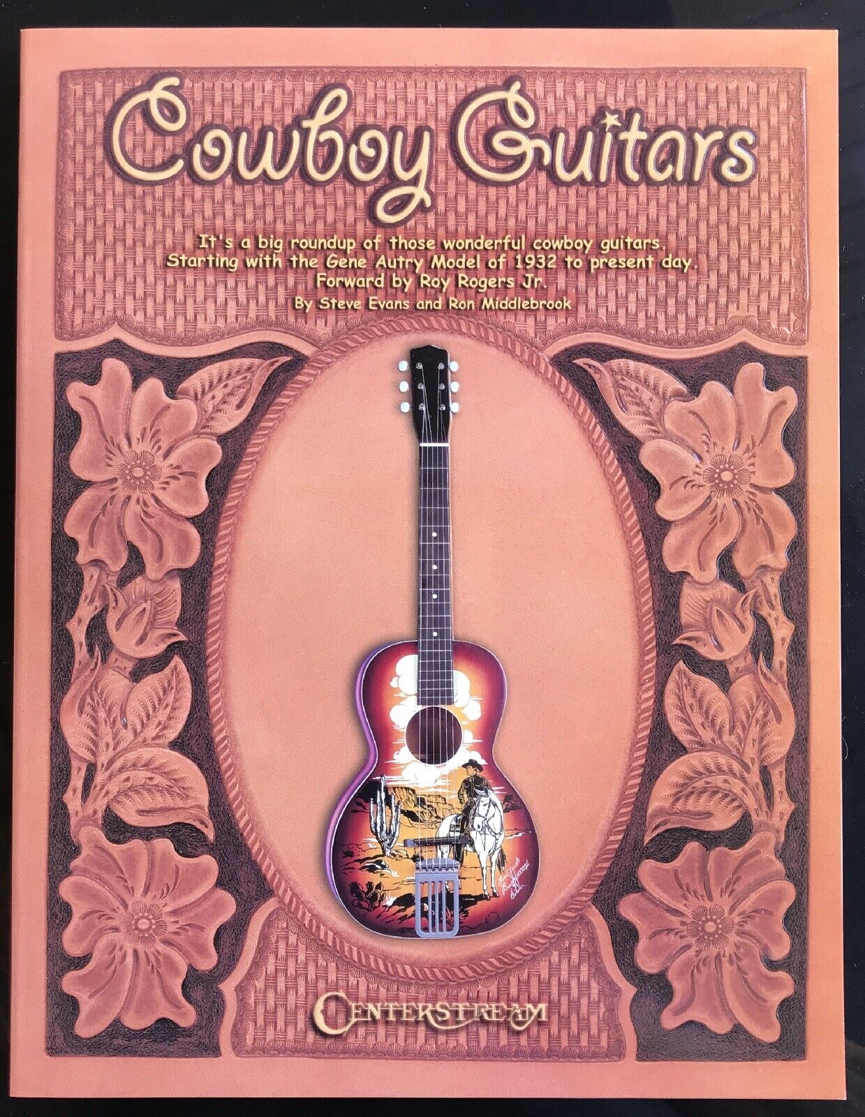 Cowboy Guitars Book by Steve Evans & Ron Middlebrook Vintage Antique Guide 2002 Без бренда - фотография #2