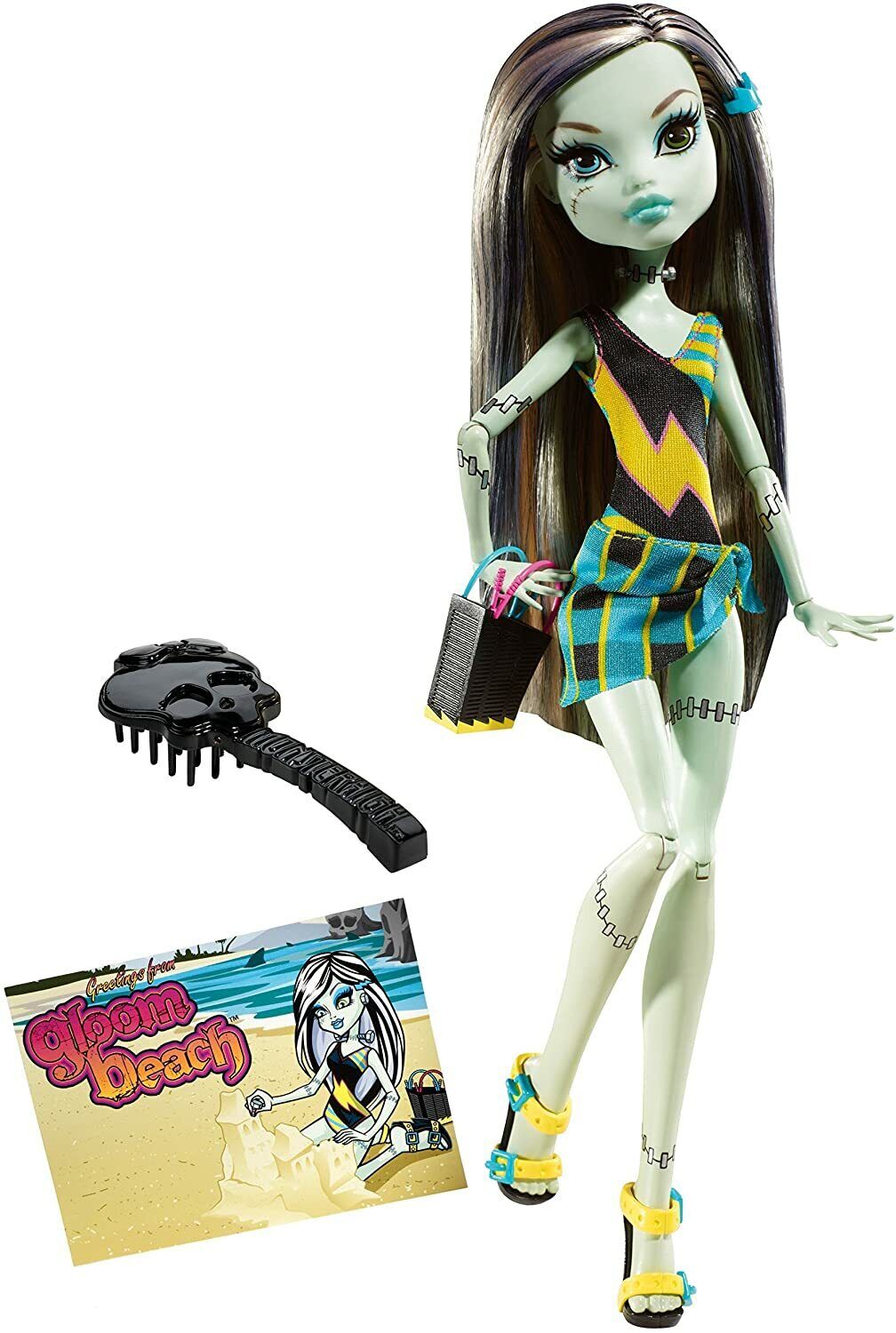 Monster High Gloom Beach Frankie Stein, Daughter of Frankenstein Mattel