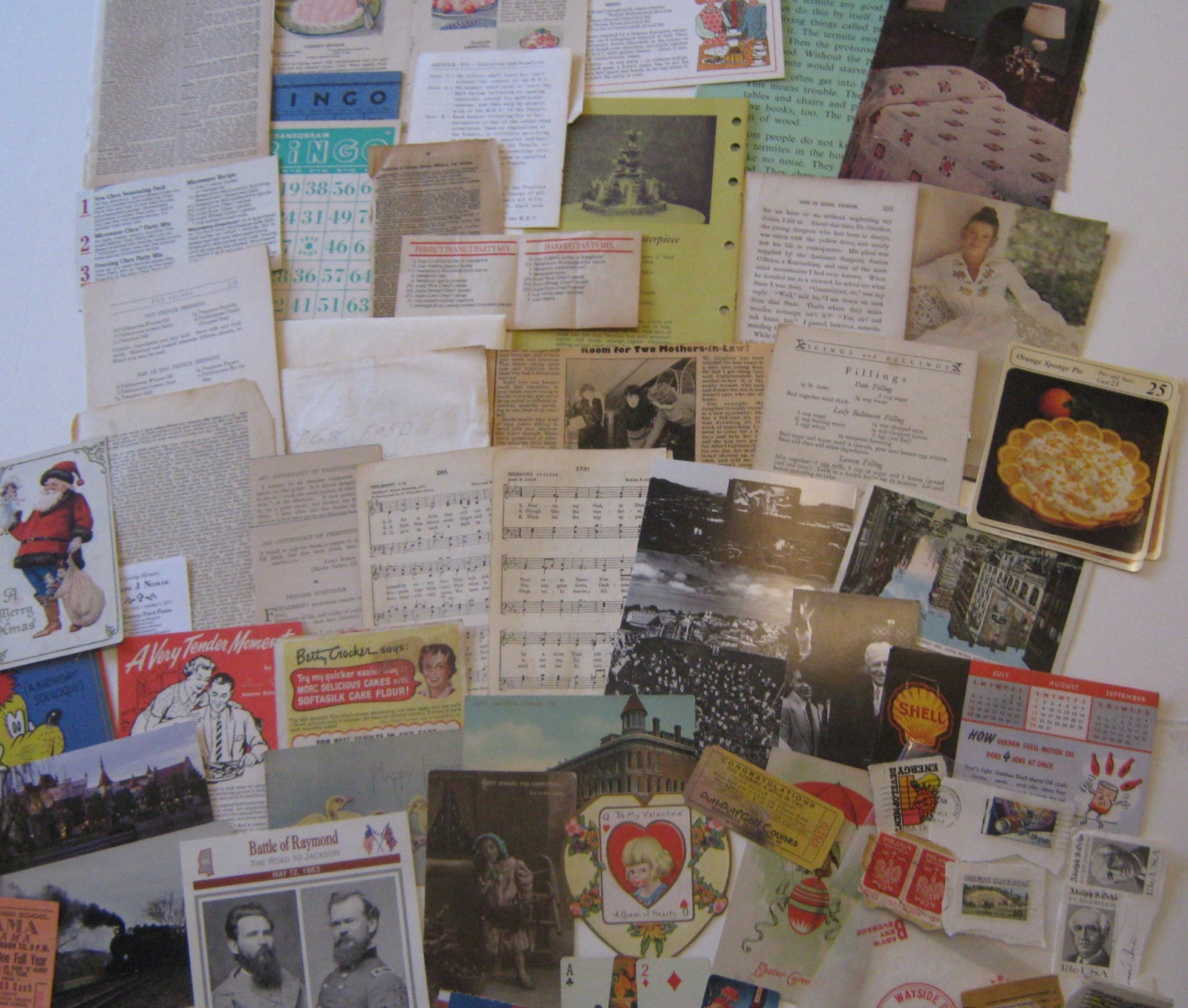 Junk Journal Paper Ephemera 200+ pc Lot Scrapbooking Book Music Photos Newspaper Без бренда - фотография #5