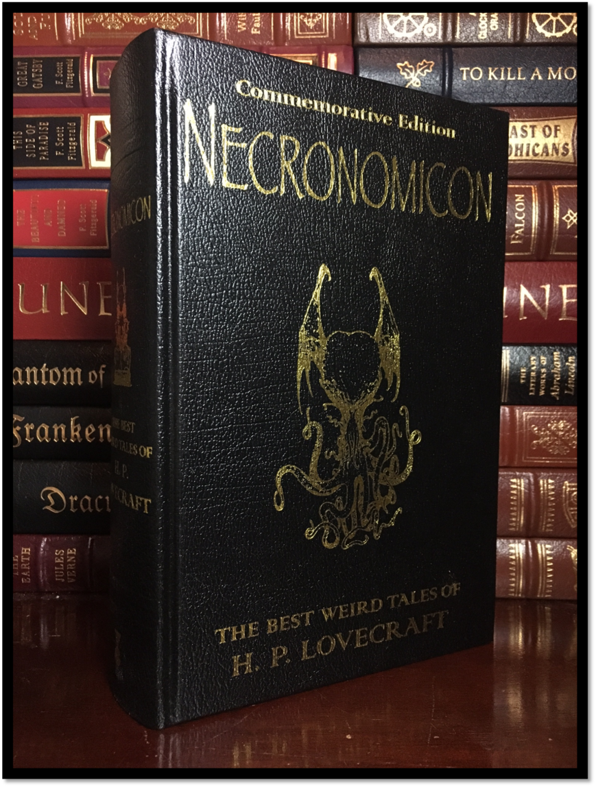 Necronomicon by H.P. Lovecraft Commemorative New Deluxe Leather Bound Hardback Без бренда