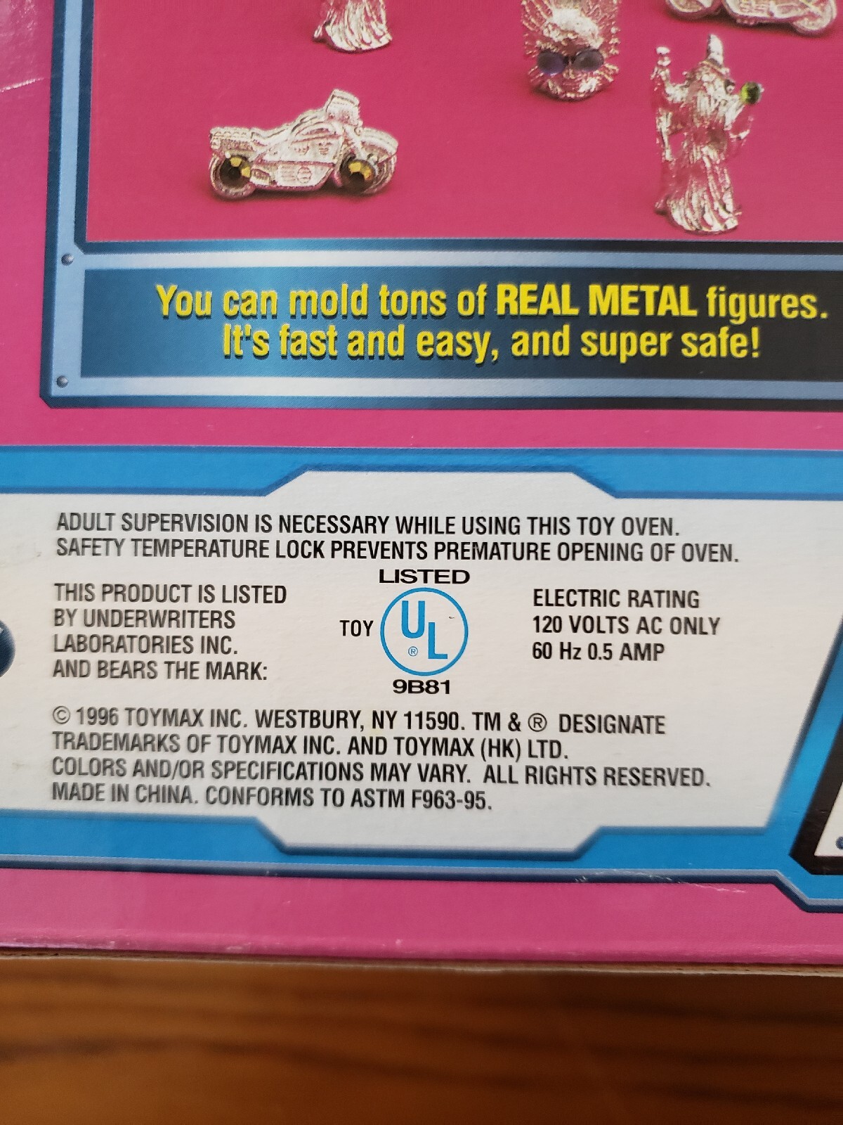 Vintage Metal Molder Die Cast Factory 1996 Complete Unused Toymax Toymax - фотография #19
