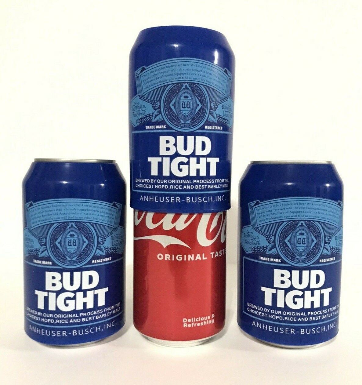 Silicone Beer Can Covers Hide A Beer (3 PACK) Bud Tight Guess What Emporium BUD TIGHT - фотография #3