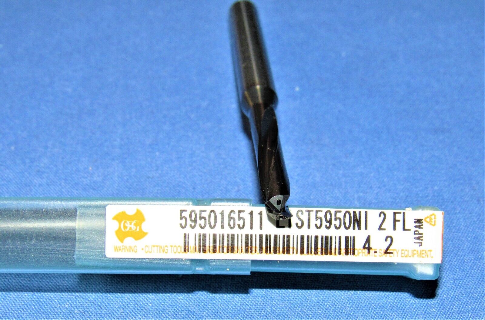 New OSG Carbide Drills 140° 4.2 mm (0.1653") Dia. x 26 mm FL  2 Pcs Available OSG 595016511 - фотография #4