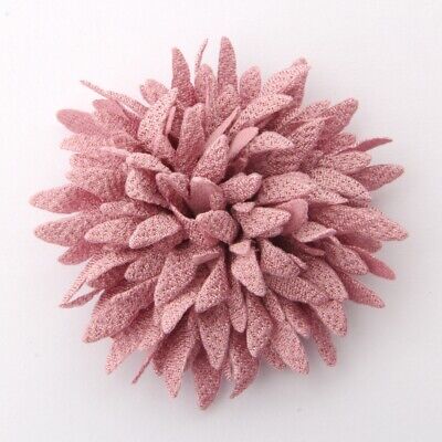 20pcs 7cm 2.75" Fabric Bark Flowers For Hairpins Satin Flower For Headbands Unbranded - фотография #7