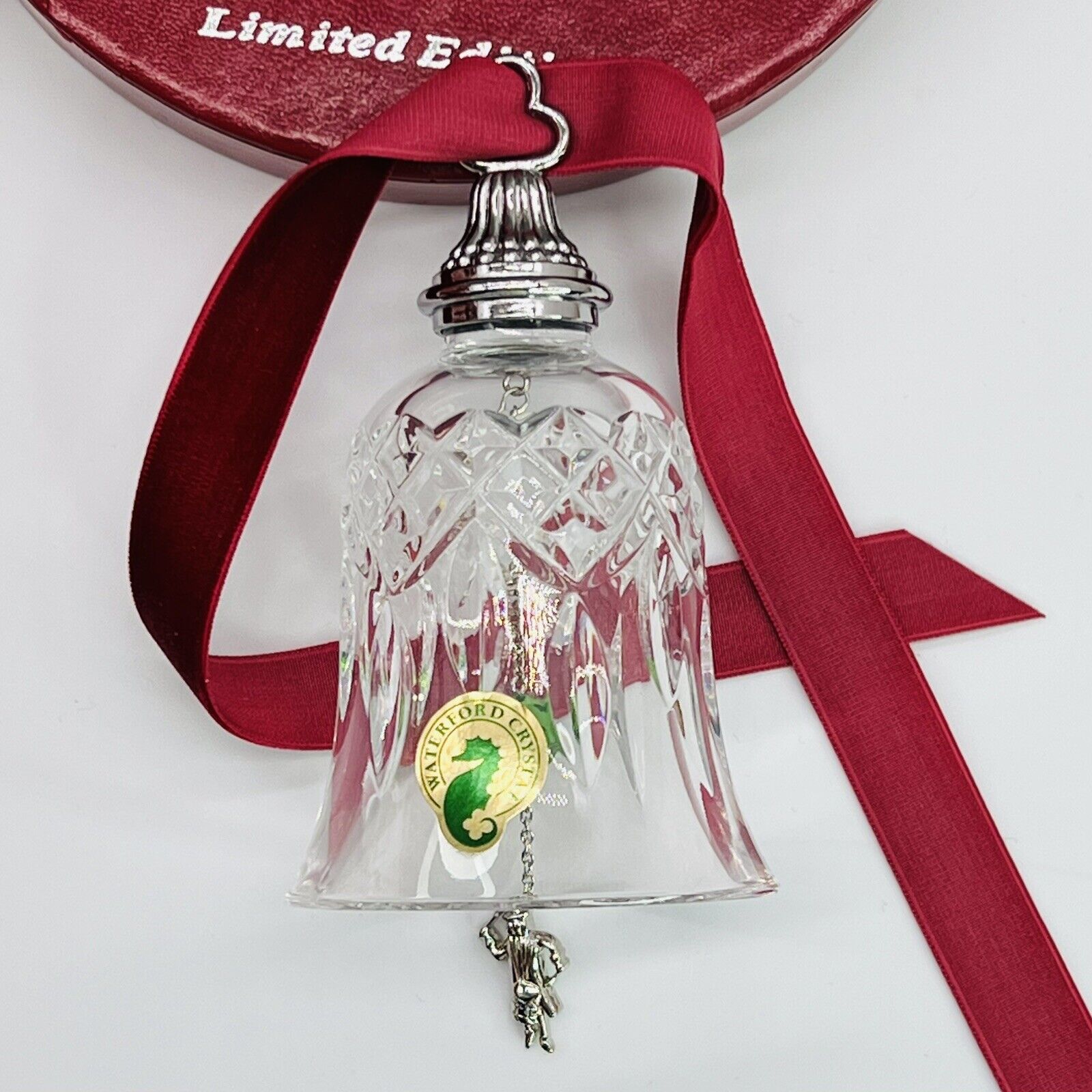 WATERFORD 12 DAYS OF CHRISTMAS Bells COMPLETE BOXED SET Crystal Ornaments MINTY Waterford - фотография #10
