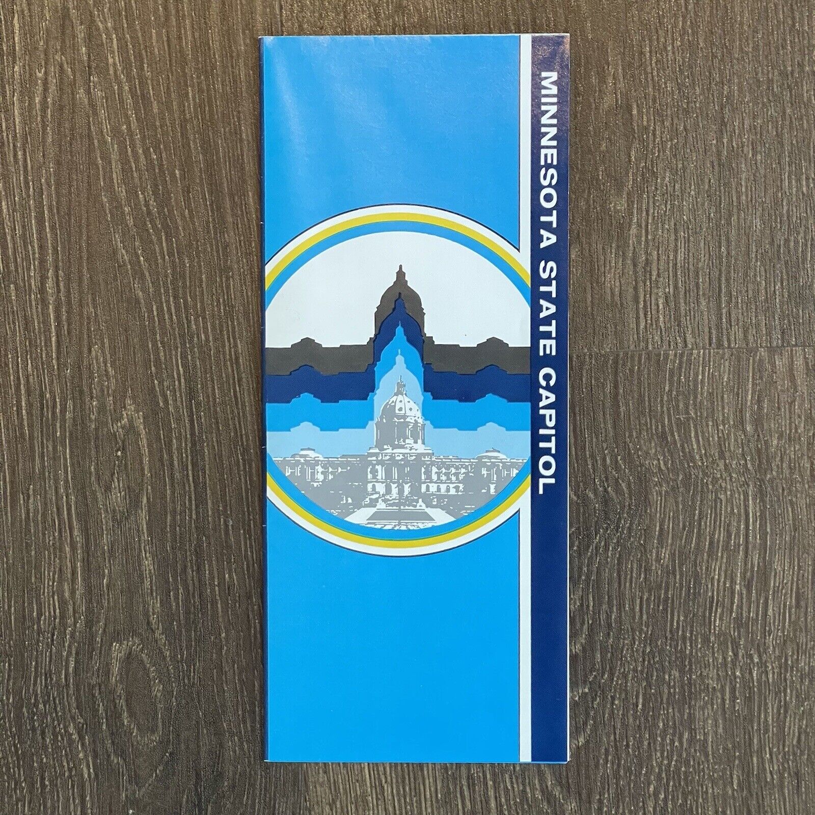 Minnesota State Capitol Brochure pamphlet Travel Tourist Souvenir VTG Без бренда