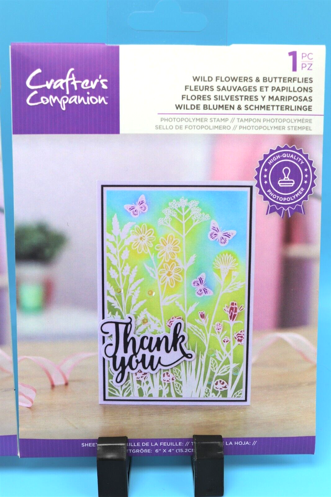 NEW Crafter's Companion Resist Silhouette Photopolymer Stamp Collection Crafter's Companion - фотография #6