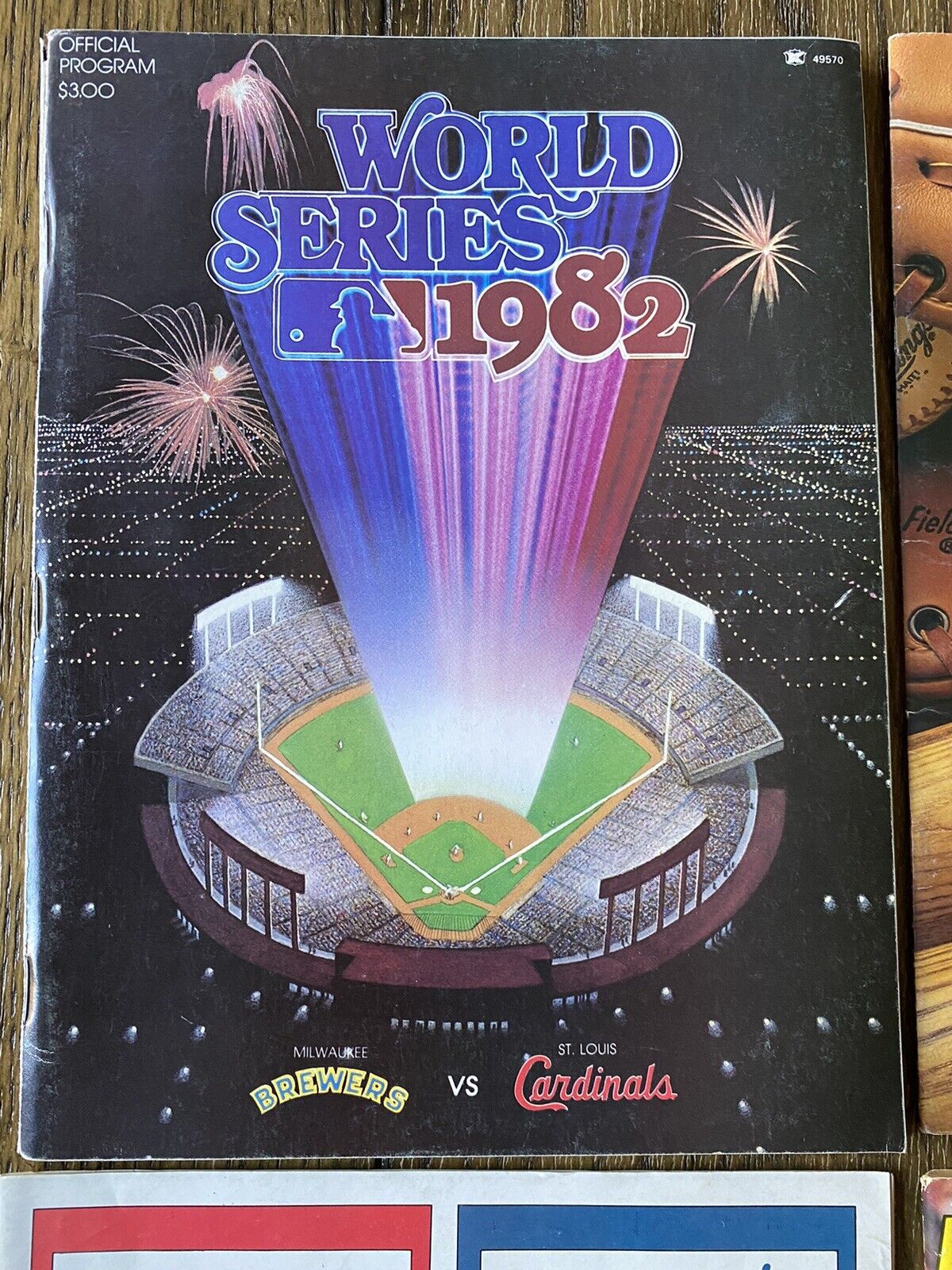St. Louis Cardinals Program Lot 1982 World Series 1982 NLCS 1985 NLCS + Others Без бренда - фотография #2