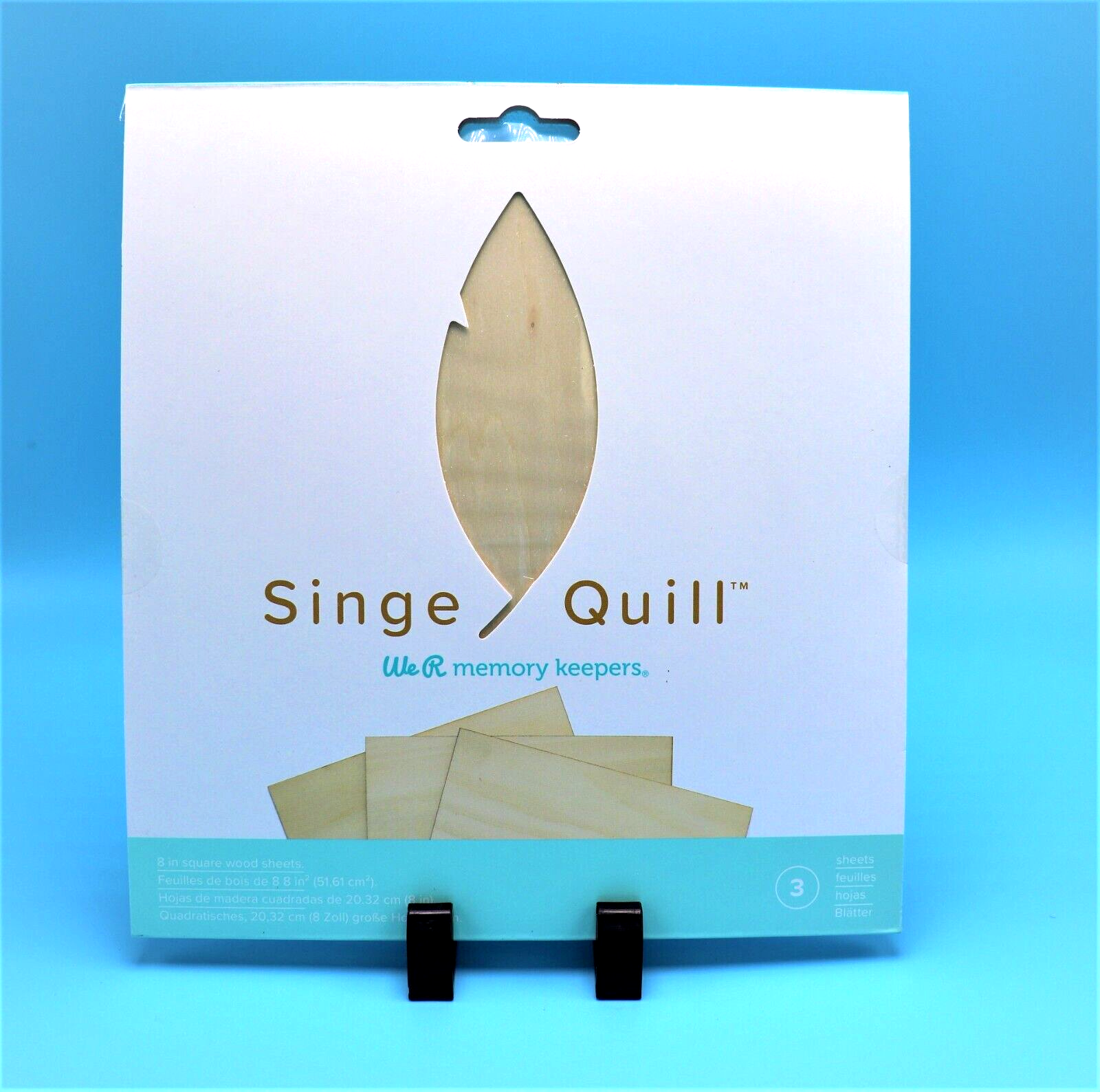 NEW We R Memory Keepers SINGE Quill + GLUE QUILL veneer sheets ~glue/singe pens We R Memory Keepers 661091 - фотография #5