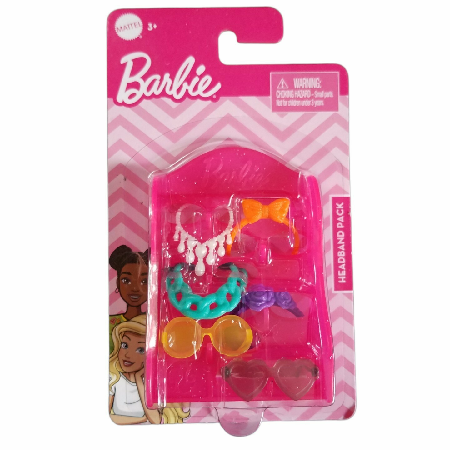 Mattel Barbie Accessories Headband Pack Sunglasses & Kitten Pet Toy Lot of 2 Mattel GWW22 - фотография #5