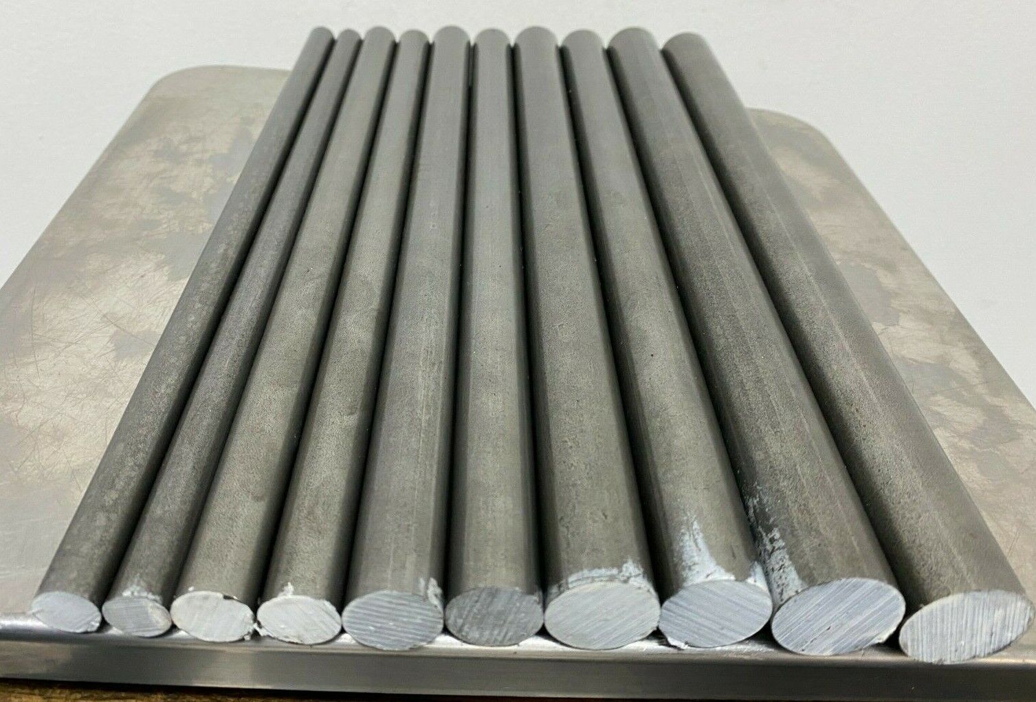 12L14 Steel Bar Stock Assortment 10 Round Bars See Description  Oakland Steel Inc. Does Not Apply
