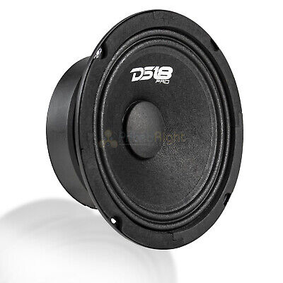2 Pack DS18 PRO-GM6.4 6.5" Midrange Speakers 4 Ohm 960W Max Mid Range Pair DS18 PRO-GM6.4-(2Boxes) - фотография #2