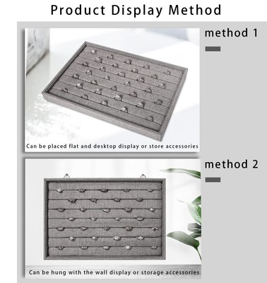 Wall Mount Earring Holder Organizer,Ring Jewelry Tray for Drawer Stud Unbranded - фотография #6