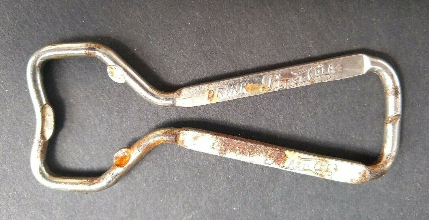 Vintage Drink Pepsi Cola & "Fresh Up" with Seven Up Metal Openers Set Of 2  Без бренда - фотография #5