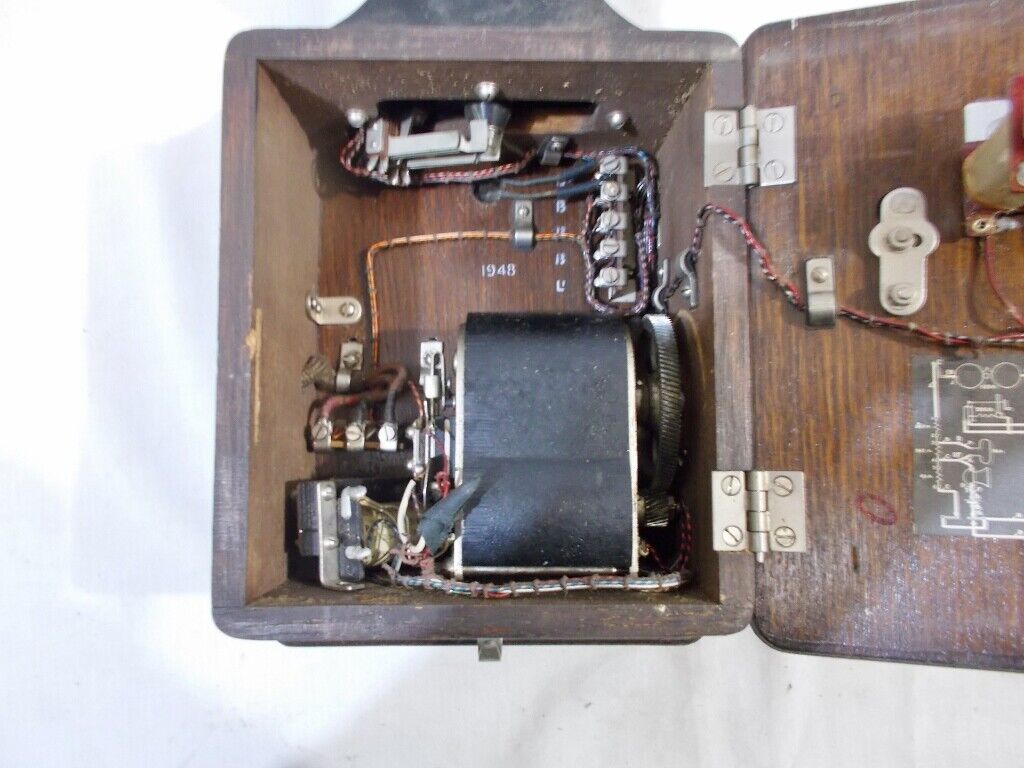 One Thousand Four Hundred or "1400" Old Oak Crank Wall Phones with Generator  Unknown - фотография #7
