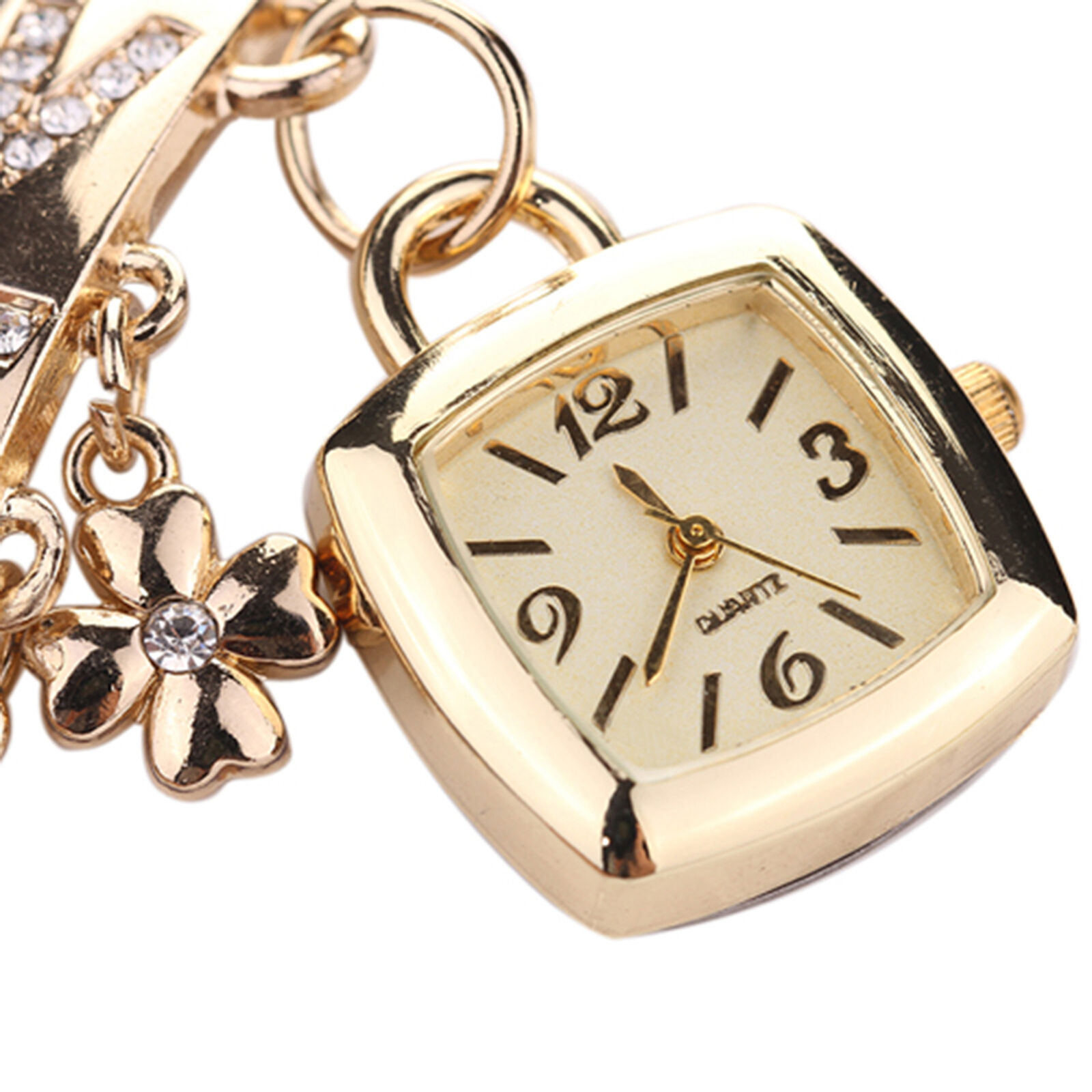 Jewelry Wristwatch Wear-resistant Shiny Surface Stylish Quartz Bracelet Watch Unbranded - фотография #3