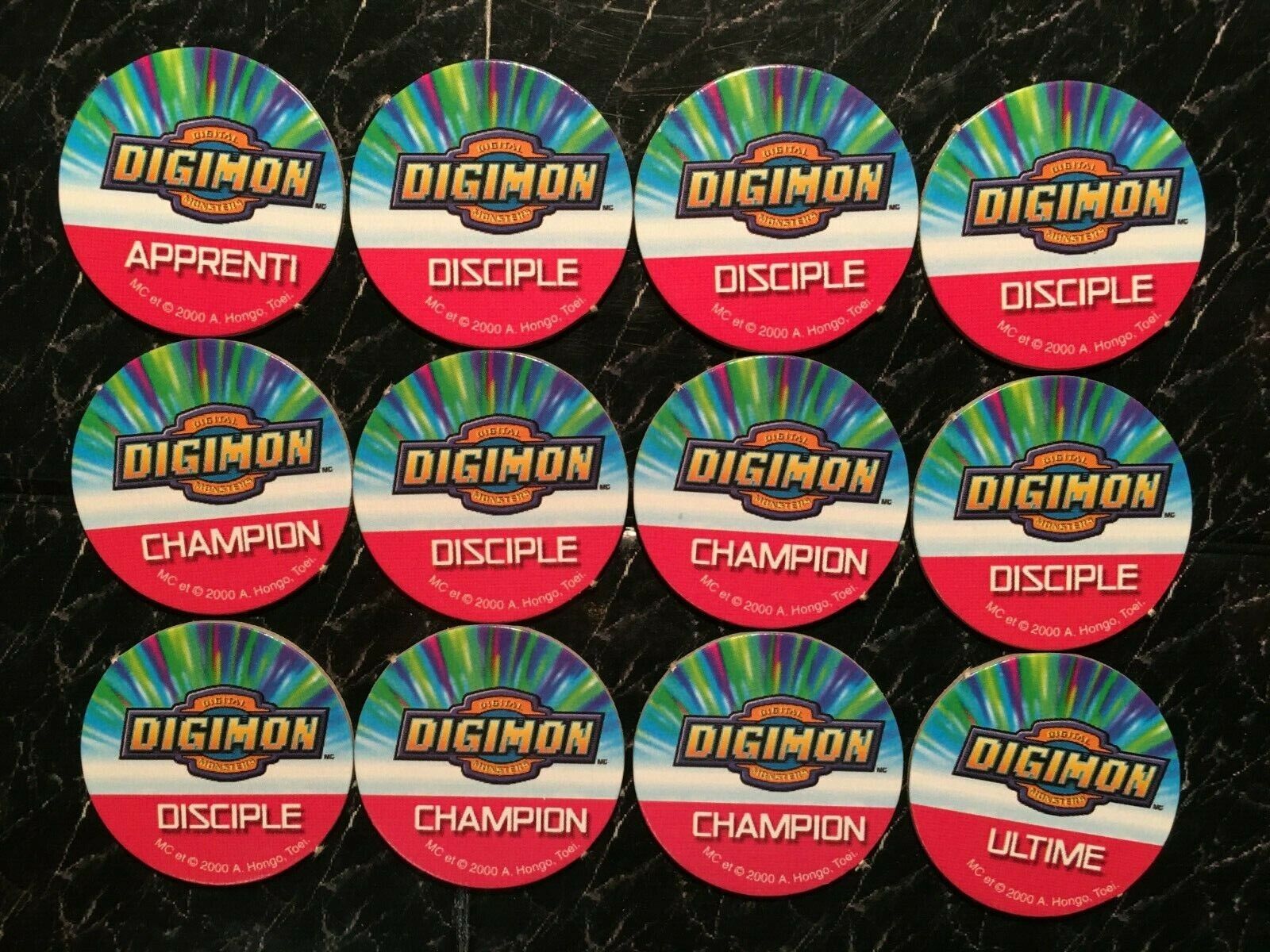 Digimon Digital Monsters 2000 GAME REPLACEMENT Discs Red Lot of 12 Free Shipping Mad  Hatter's Toy & Game Factory - фотография #4