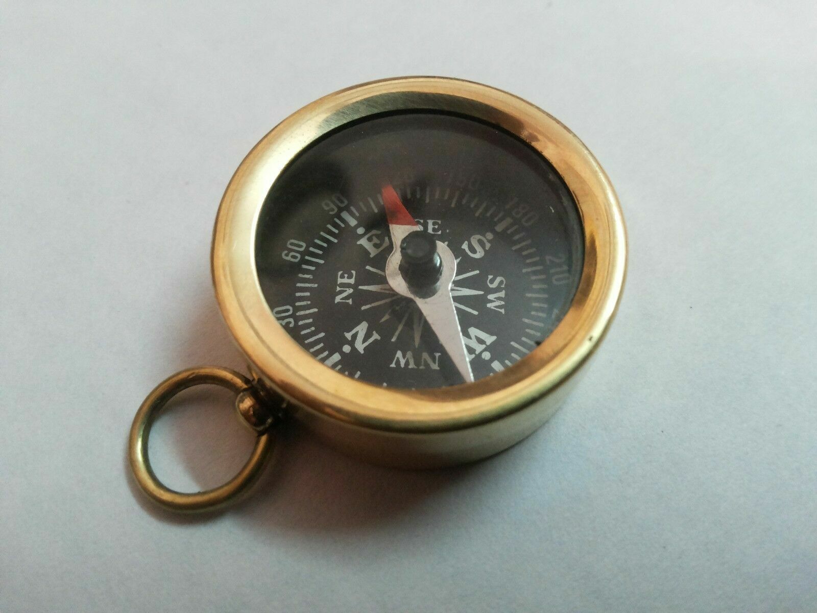 Brass Vintage Compass 1" Lot Of 100 Pcs Marine Collectible Decorative DESIGNER  Без бренда - фотография #9