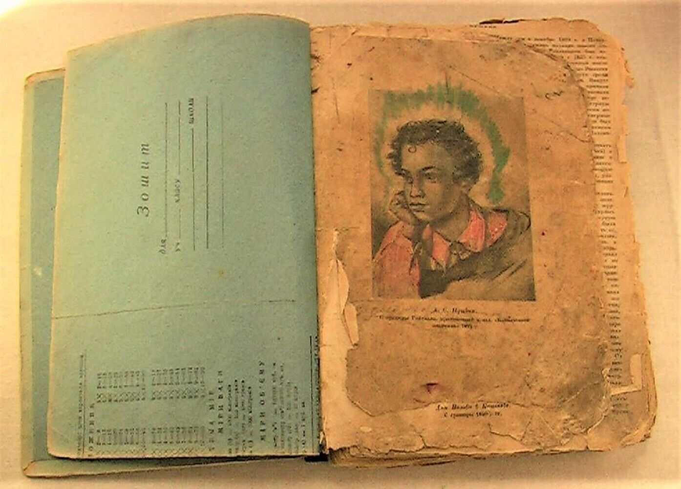 1930's Rare Antique Soviet Russian A.S. Pushkin Book Biography & Creativity USSR Без бренда