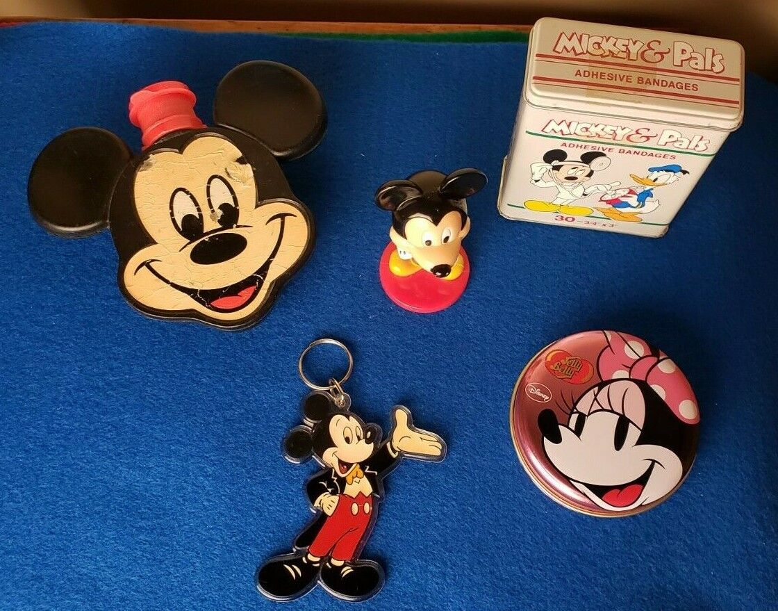 Lot of (5) Limited Edition Disney Mickey Mouse & Minnie Collectible Items ~ RARE Walt Disney - фотография #2