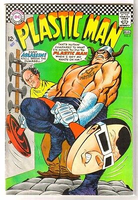 PLASTIC MAN #5 vs Assassinl! DC Comic Book ~ FN Без бренда