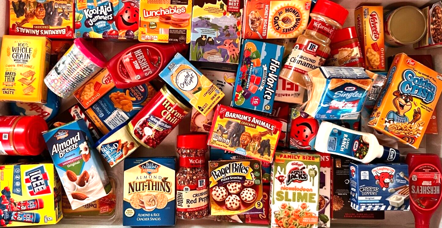 25 ZURU 5 MINI BRANDS Food MIXED LOT Seasons 1 2 3 4 No Duplicates Zuru