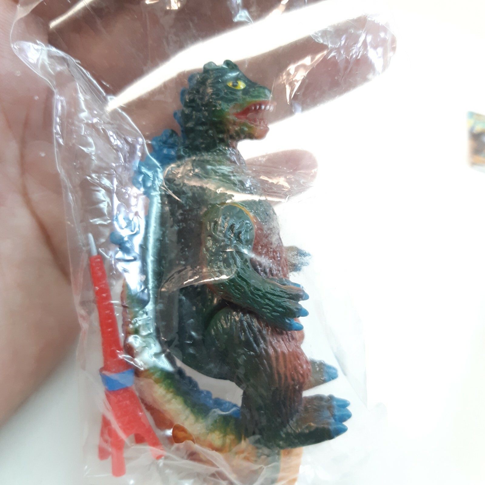 Mini BullMark King Ghidorah Mechagodzilla Godzilla Monster Kaiju Soft Figure Toy POPY - фотография #3