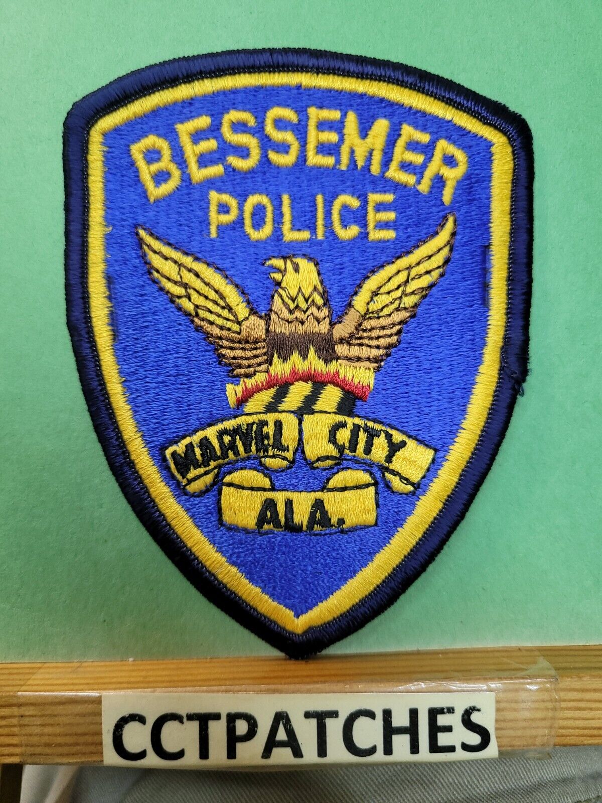 BESSEMER, ALABAMA POLICE SHOULDER PATCH AL  Без бренда