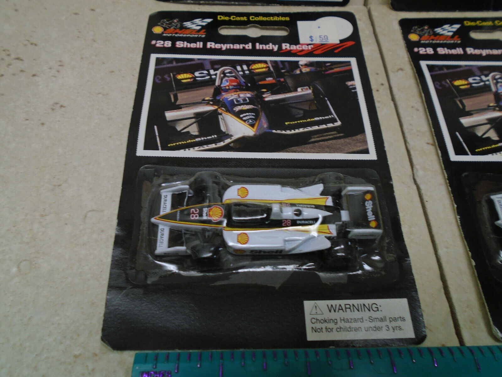 NEW Shell Reynard Indy Racer Cars #28 Die Cast 1996 Shell Oil Motorsports LOT 4  Shell, EPI, Shell Motorsports - фотография #6