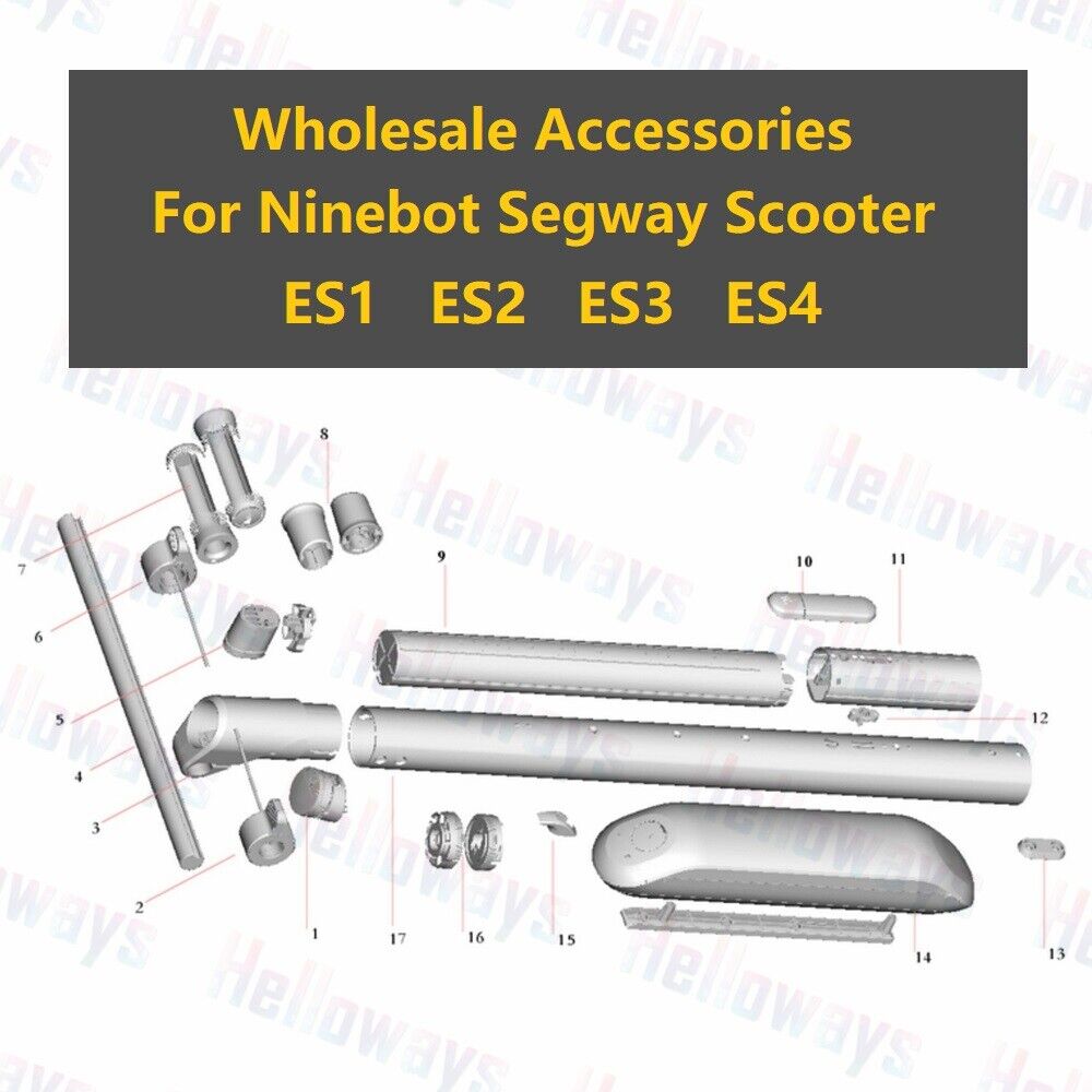 Wholesale Parts & Accessories For Ninebot Segway ES1 ES2 ES3 ES4 Unbranded MPN000ES-H57156