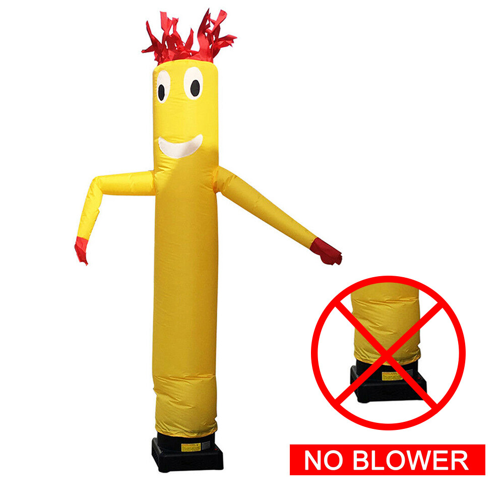 10FT Yellow Wind Dancer Air Puppet Sky Wavy Man Inflatable Tube No Blower USA Без бренда - фотография #2