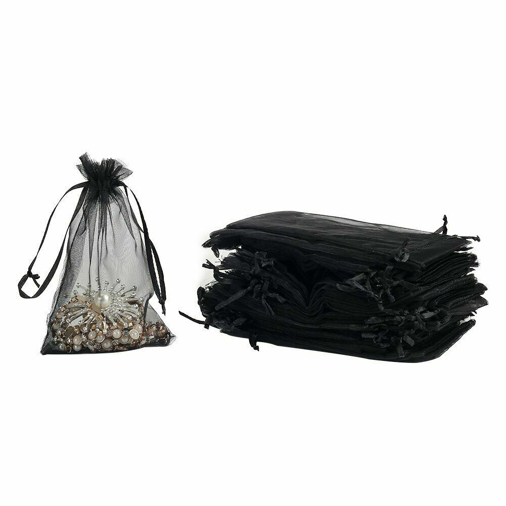  New "4x4" Drawstring Organza Bags Jewelry Pouches Wedding Party Favor Gift Bags Unbranded - фотография #7