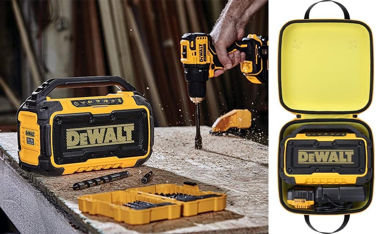 Hard Case Replacement for  20v Max Bluetooth Speaker Jobsite Dcr010 Does not apply - фотография #9