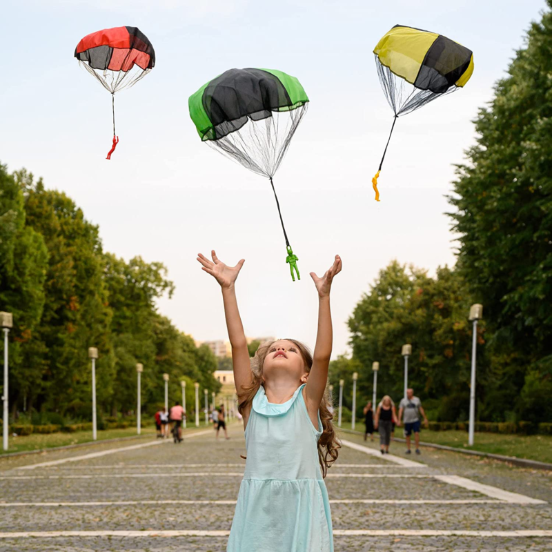 Parachute Toys for Kids - Tangle Free Outdoor Flying Parachute Men, Best Small o Does not apply - фотография #2